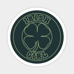 Irish Girl for St Patricks day Sticker